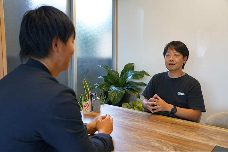株式会社白石とのパートナーシップについて語る株式会社cubeの足達様
