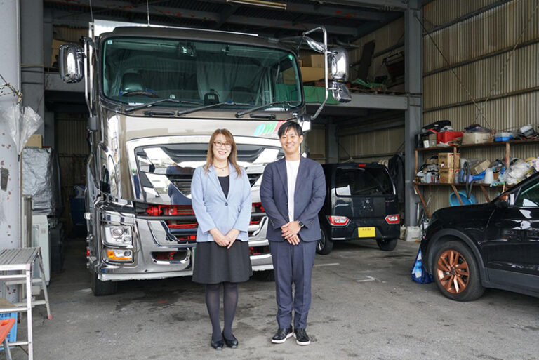 大分県の建設・運送業 株式会社オー・エム・ケイ様の導入事例取材